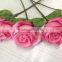 PU wedding flower head Artificial fake diamond rose head