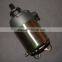 SCL-2012030740 hot selling GY6 9T motorcycle starter motor of reversible starter motor