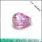 Beauty pink color briolette cut tear drop zircon stone