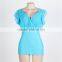 Best design ruffle chiffon top dress sexy girl dress korean sexy club dress