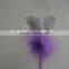promotional butterfly shaped quill feather pen