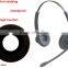 Microphone Headband Double Ear , Customer Service Headset for Call Center , Hot Telephone Earphone