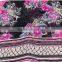 Spring New Arrival Fashion Infinity Floral Voile Digitally Printed Scarf