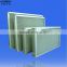 Large flow and low resistance washable Metal mesh coarse air filters