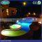 Clear PVC jacket 8mm solid core side glow fiber optic cable for swimming pool