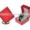 Red high-grade PU leather watch packing box custom logo print