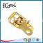 Fashion shiny gold custom metal ladies shoes buckles