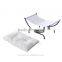 Pawhut 26" Black/White Modern Elevated Pet Swing Cat Bed