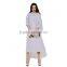 Pretty steps 2015 winter Women's silver grey skirts plus size with elastic waist for work