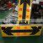 New design truck mounted red blue flashing module warning aluminum arrow light traffic sign board
