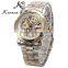 KS Royal Carving Mens Sport Automatic Skeleton Mechanical Watch