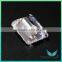Wholesale 7*9mm 2ct super white colorless emerald cut china synthetic moissanite diamond for ring