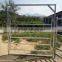 Rail horse fence powder coated/horse fence panels/used horse corral panels