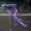 Low loss 3*0.75mm sparkle plastic fiber optic