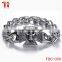 stainless steel bike cross chain bracelet,cheap bracelet