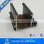 Powder coated bronze aluminum profiles aluminium channel profiles