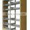 University Library Bookshelf,Steel Bookshelfs For College Library Furniture