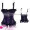 2015 hot sales plus size waist training corset sexy red mature corset