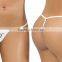 Women thong with lace, wholesale cheap transparent sexy g string