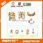 2015 hot sale plastic hanging bird toys