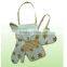 3-piece (Apron + 2 Potholders) Kitchen Textile Set