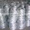 16# galvanized barbed wire/ single twisted barbed wire for security