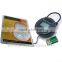 Portable 25kg/55lb Round Digital LCD Hanging Fish Weighing Scale, oz
