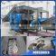 scrap copper wire shredder for sale/plastic waste grabage shredder machine/double shaft shredder