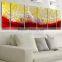 Unique Wall Decor Aluminum Metal Painting Wall Art Flower Acrylic Painting