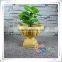 Fiberglass Outdoor Fluted Imitate Natural Stone Planters