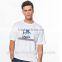 Personalized Sublimation White Cotton Fabric T-shirt with Different Sizes
