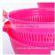 Household plastic washing baskets