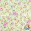 pink flower printed light blue cotton fabrics wholesale cotton fabric texile for curtain fabric