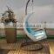 Outdoor leisure garden patio swing chair with cushion rattan swing chair