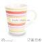 V shape coffee mug set