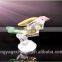 Colorful lovely crystal bird with base as nice crystal souvenir gift/corporate promotional gift