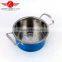 New design 3pcs Colorized Stainless Steel Soup Pot