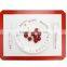 2017 hotsell 2pc Silicone non-stick baking mat set