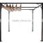 3x3m Durable Pavillon Garden Metal Pergola