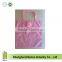 Fashion rose shape folding shopping bags new design polyester handle bags hot sale rose shopping shoulder bags