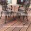 Outside strand woven high density composite outdoor flooring