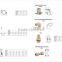 ASTM 2846 CPVC FITTINGS PIPES FOR HOT WATER SUPPLY