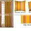 Brown Multi Striped Cotton Curtains