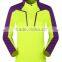 2016 New Long Sleeve Zipper Collar Jerseyes Climbing Hiking Running Camping T-shirt