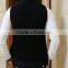 wholesale 100% acrylic navy blue cable knitted sleeveless vest sweater