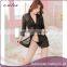 High-end super sexy hot transparent sheer sleepwear young lady sexy photo sleepwear set