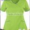 2017 fashion V-neck design design coloeful hospital scrubs uniforms