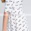 Z&M New children latest fashion dress designs women cartoon dress new design night dress 2017
