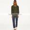 2017 OEM SpringButtoned Cuffs and Elbow-length sleeves Polo Neck Shirt