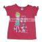 kids clothes, t-shirt girl ,100% cotton t-shirt